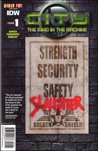 City: The Mind in the Machine issue 1-B Matthew Waite Subscription Cover