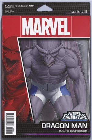 Future Foundation issue 1-B John Tyler Christopher Action Figure Cover