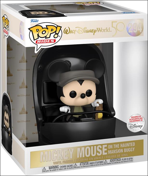POP! Rides figure 294 Mickey Mouse on the Haunted Mansion Buggy