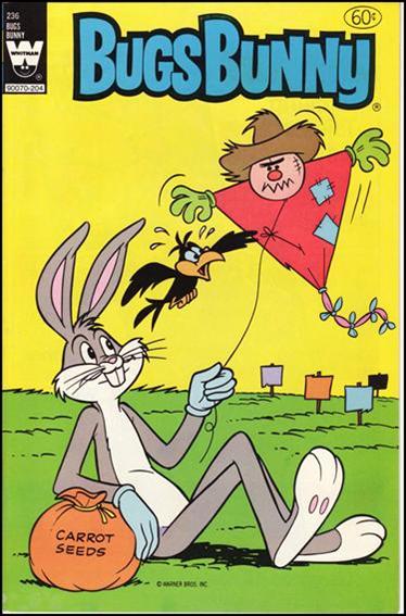 Bugs Bunny (1962) issue 236-B Whitman Cover (White Logo)
