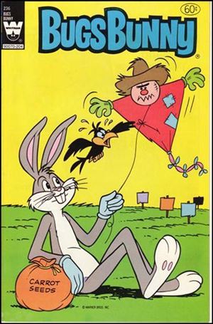 Bugs Bunny (1962) issue 236-B Whitman Cover (White Logo)
