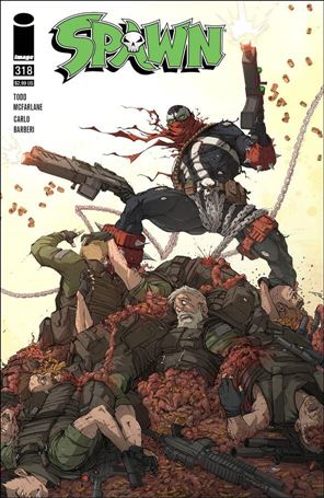 Spawn issue 318 Tonton Revolver Cover