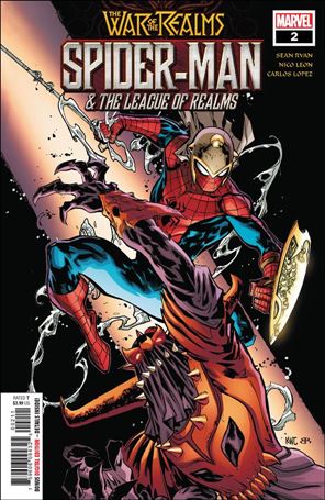 Spider-Man and the League of Realms issue 2 Ken Lashley Cover
