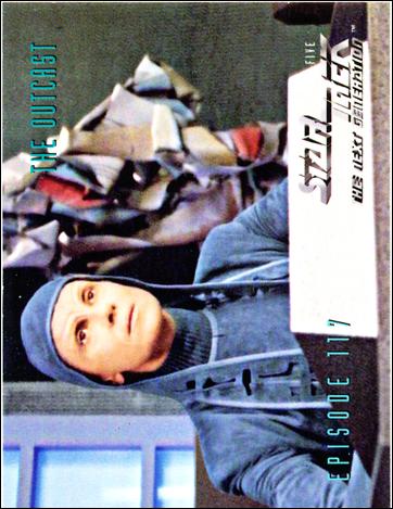 Star Trek: The Next Generation - The Episode Collection Season Five (Base Set) card 480 The Outcast, Episode 117C