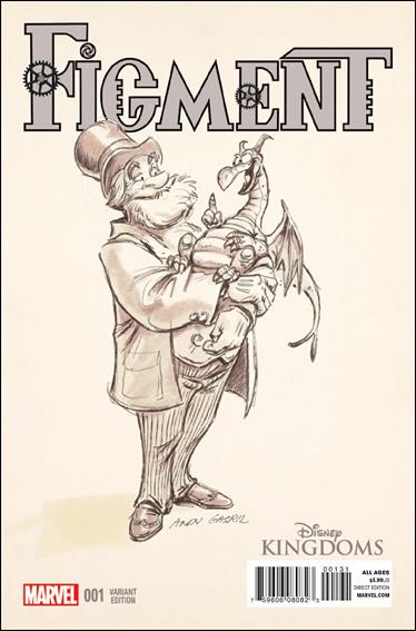 Disney Kingdoms: Figment issue 1-C Andy Gaskill 1:50 Cover