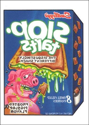 Wacky Packages All-New: Series 1 (Tattoo Subset) card 4 Slop Tarts