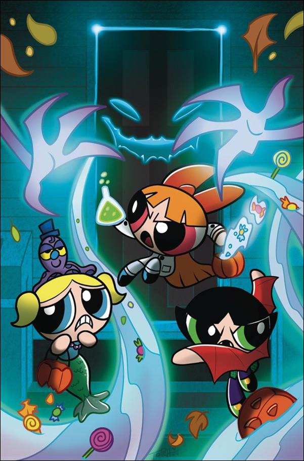 Powerpuff Girls: Halloween Special issue 1-J Trish Forstner Foil Virgin 1:15 Cover