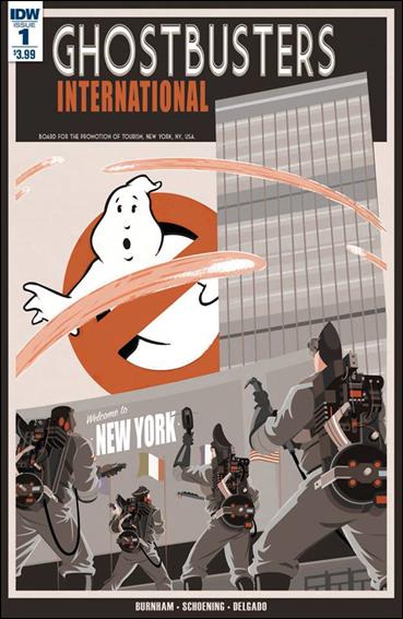 Ghostbusters: International issue 1 Dan Schoening Cover