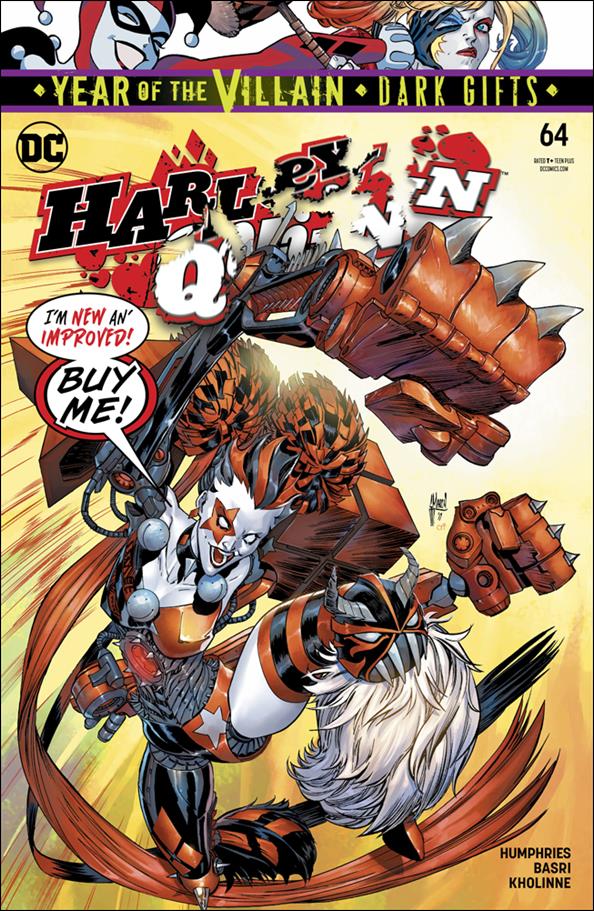 Harley Quinn (2016) issue 64 Guillem March Cover