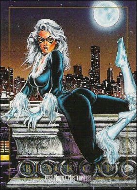 1992 Marvel Masterpieces (Base Set) card 5 Black Cat