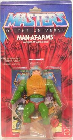 Masters of the Universe (Original Series) Basic Action Figures figure 3 Man-At-Arms (w/ 