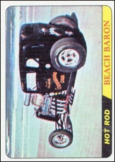 Hot Rods (Base Set) card 38-B Beach Baron  (Yellow Back)