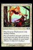 Magic the Gathering: Planeshift (Base Set) card 18 Surprise Deployment