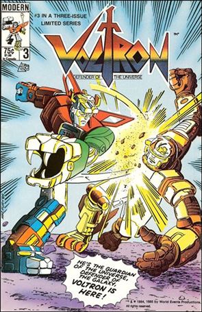 Voltron (1984) Cover Image 2