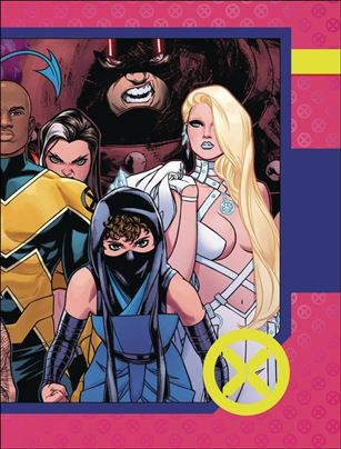 X-Men (2021) issue 35-G Russell Dauterman Trading Card Wraparound Cover