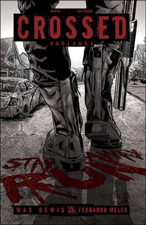 Crossed: Badlands issue 88-E Red Crossed Cover 1:3
