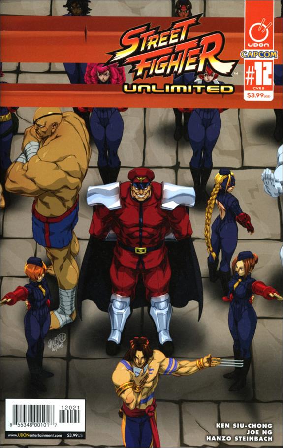 Street Fighter Unlimited issue 12-B Jeffrey "Chamba" Cruz Ultra Jam Cover