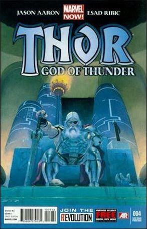 Thor: God of Thunder issue 4-C Esad Ribic Cover (2nd Printing)