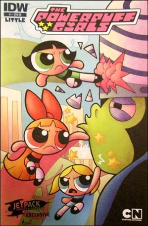 Powerpuff Girls (2013) issue 1-O Agnes Garbowska Jetpack Comics Cover 