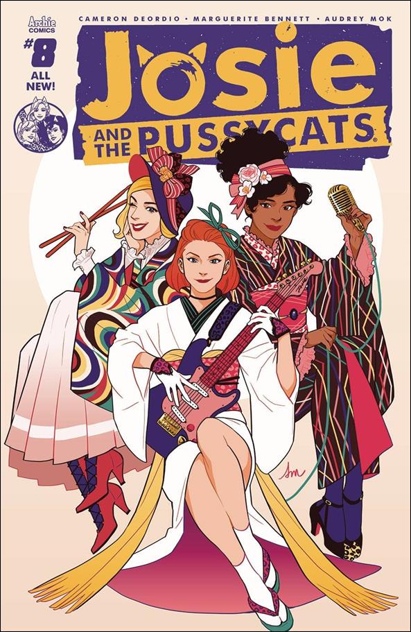 Josie and the Pussycats  issue 8 Audrey Mok Cover