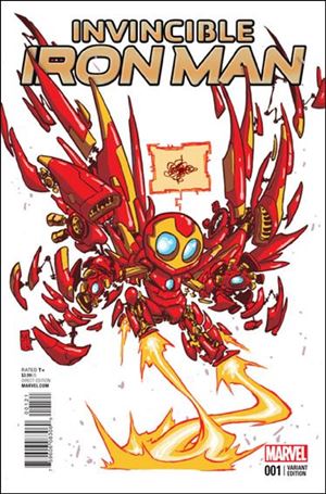 Invincible Iron Man (2015)  issue 1-G Skottie Young Baby Cover
