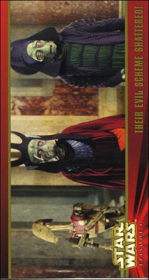 Star Wars: Episode I Widevision: Series 1 (Base Set) card 77 Their Evil Scheme Shattered!