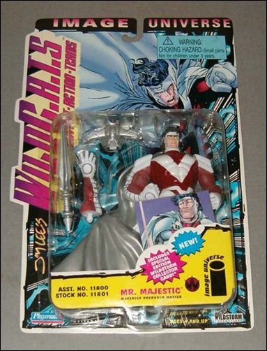 Jim Lee's WildC.A.T.s figure 11801 Mr. Majestic (Maverick Kherubim Master)