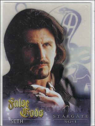 Stargate SG-1: Season 5 (False Gods Subset) card F11 Seth