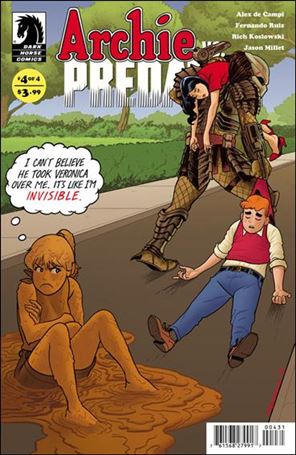 Archie vs Predator issue 4-C Joe Quinones Cover