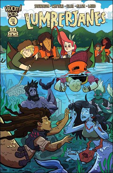 Lumberjanes issue 16 Brooke Allen Cover