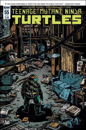 Teenage Mutant Ninja Turtles (2011) issue 55-B Kevin Eastman Subscription Cover