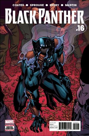 Black Panther (2016) issue 16 Brian Stelfreeze Cover
