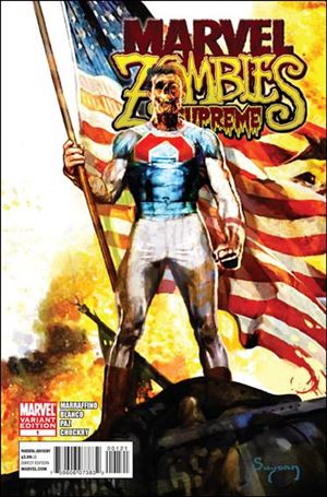 Marvel Zombies Supreme issue 1-B Arthur Suydam 1:25 Cover