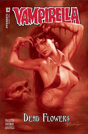 Vampirella: Dead Flowers issue 2-K Lucio Parrillo 1:20 Tint Cover