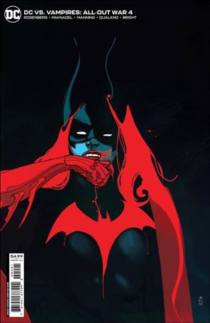 DC vs Vampires: All-Out War issue 4-B Christian Ward Cover