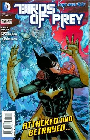 Birds of Prey (2011) issue 19 Gatefold Cover