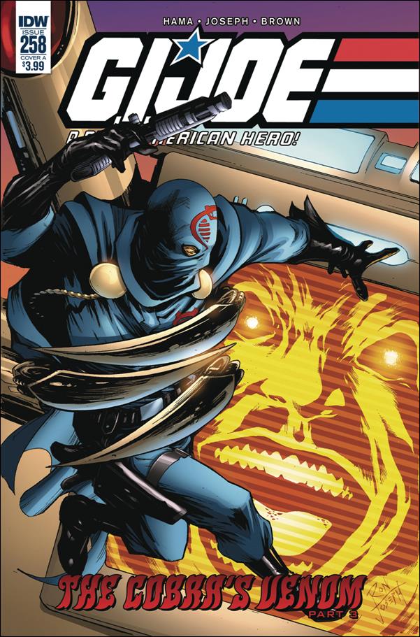 G.I. Joe: A Real American Hero issue 258 Ron Joseph Cover