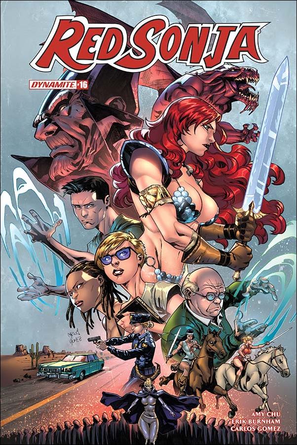 Red Sonja (2017) issue 16-E Carlos Gomez Subscription Cover