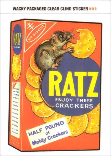 Wacky Packages All-New: Series 2 (Cling Subset)  card 5 Ratz