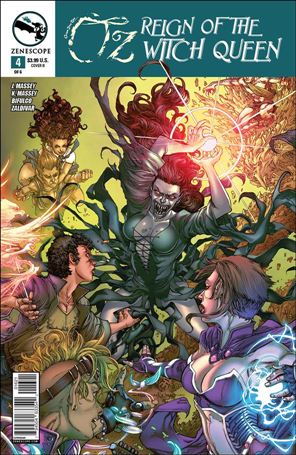 Grimm Fairy Tales Presents Oz: Reign of the Witch Queen issue 4-B Harvey Tolibao Cover