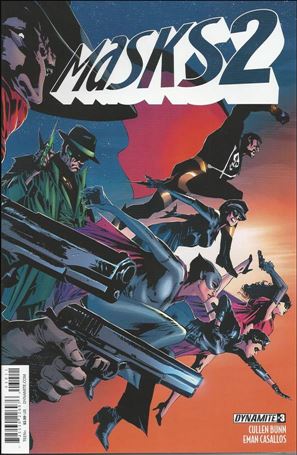 Masks 2 issue 3 Butch Guice Cover