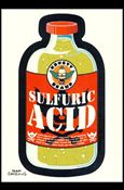 Simpsons Mania! (Base Set) card 54 Sulfuric Acid