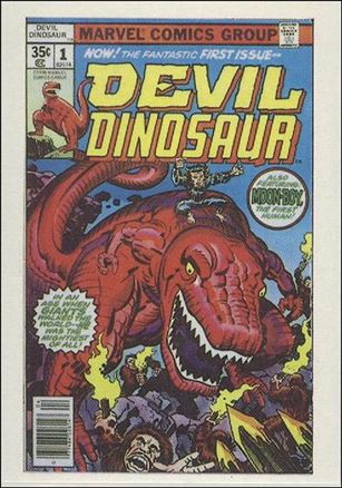 Marvel Super Heroes First Issue Covers (Base Set) card 46 Devil Dinasaur