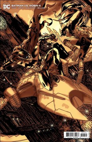 Batman vs Robin issue 4-E Tony Harris 1:50 Cardstock Cover