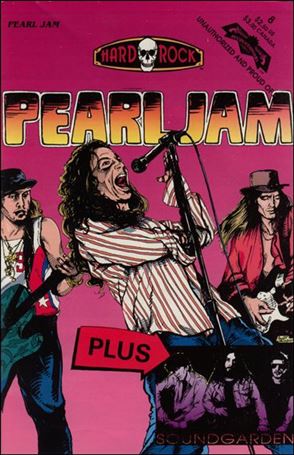 Hard Rock Comics issue 8 Pearl Jam + Soundgarden