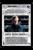Star Wars: Coruscant Limited (Base Set) card 123 Senator Palpatine
