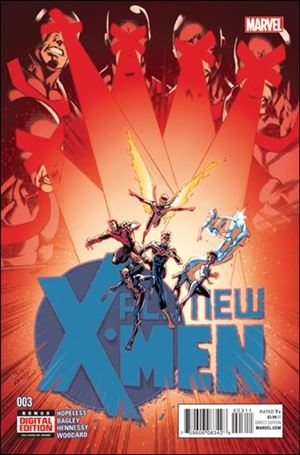 All-New X-Men (2016) issue 3 Mark Bagley Cover