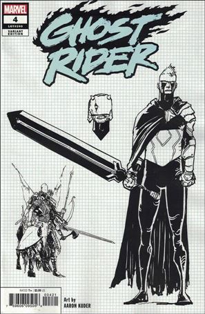 Ghost Rider (2019) issue 4-B Aaron Kuder 1:10 Design Cover