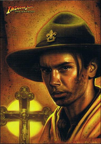 Indiana Jones Masterpieces (Base Set) card 5 The Boy Scout