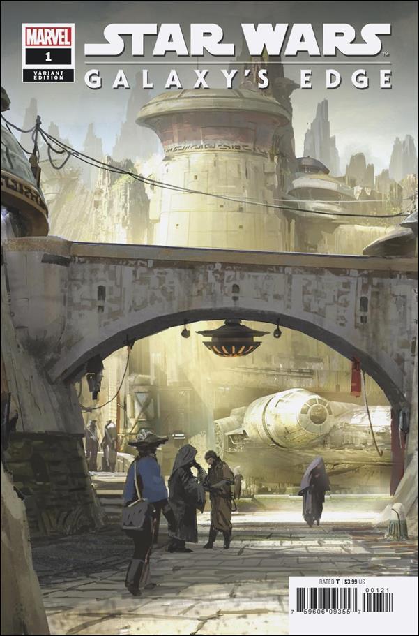 Star Wars: Galaxy's Edge issue 1-B Attraction Concept Cover